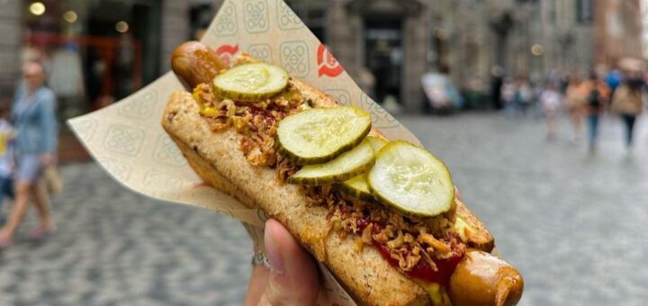 Hotdog billede fra instagram