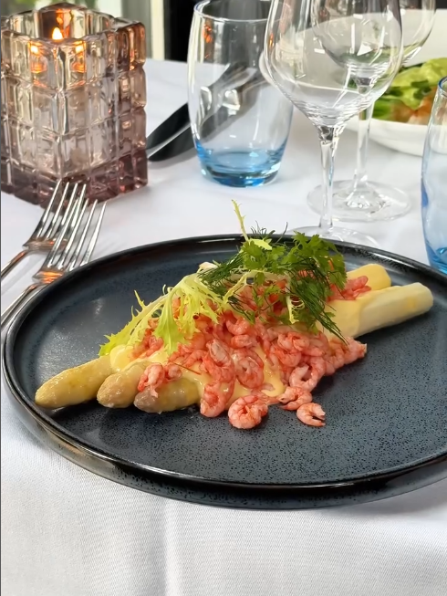 Rosé Rosé, Hvide asparges